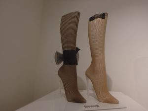 Wolford boutique - leg display - hosiery - California Outlet Mall 