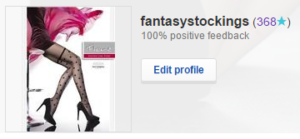 fantasy stockings on ebay banner 100 positive feedback